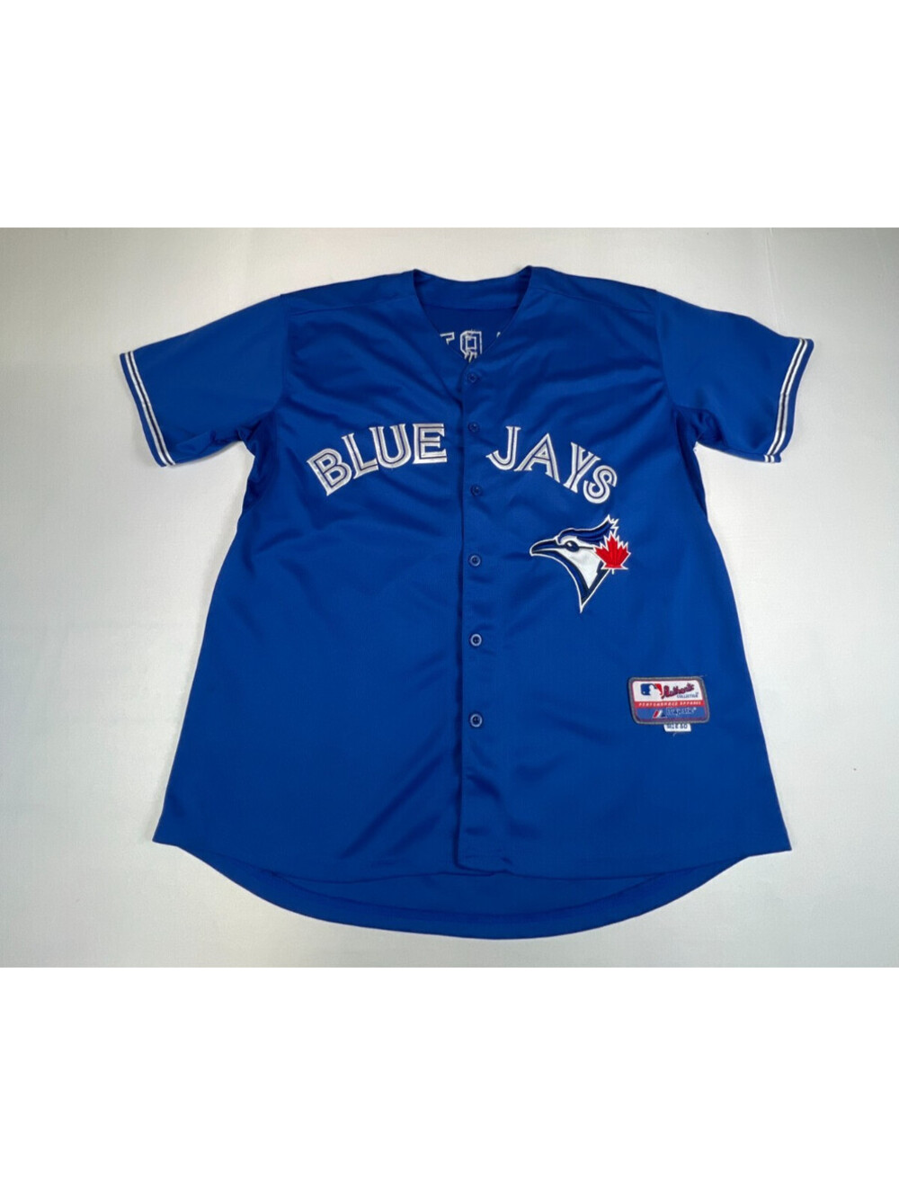 Majestic Athletic Toronto Blue Jays Russell Martin 55 Jersey Royal Blue Men 50